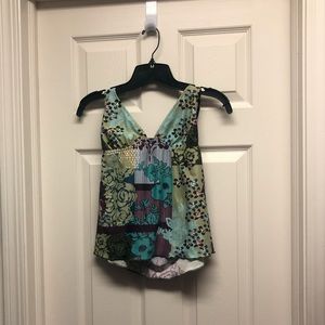 Lucky Brand Tankini Swim Top